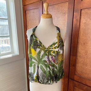 🐆 Jungle Animal Print Tank 🦜